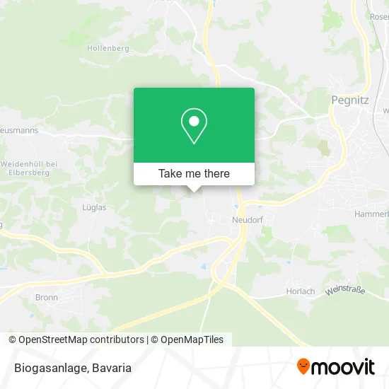 Карта Biogasanlage