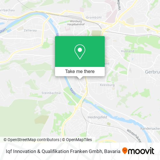 Iqf Innovation & Qualifikation Franken Gmbh map