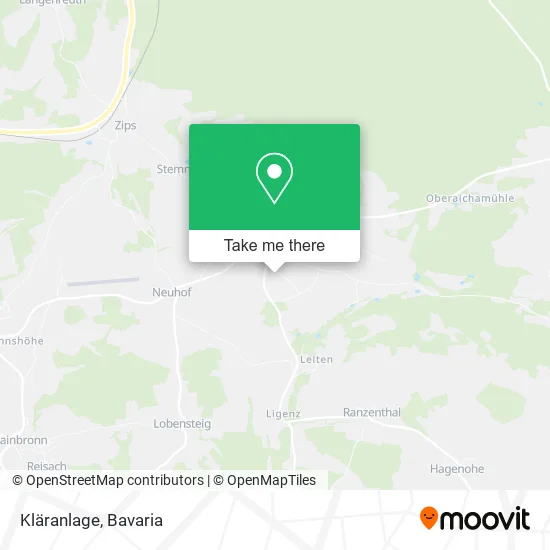 Карта Kläranlage