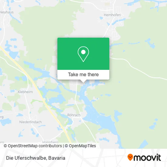 Карта Die Uferschwalbe