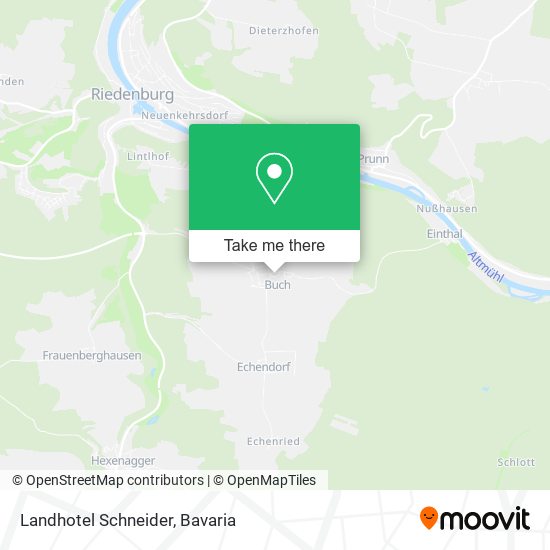 Landhotel Schneider map