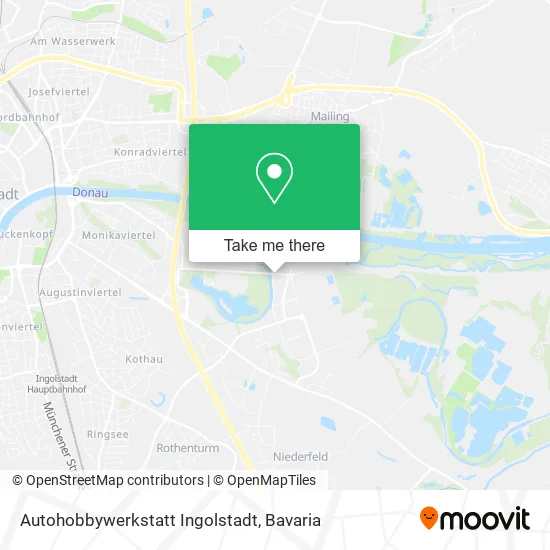 Карта Autohobbywerkstatt Ingolstadt