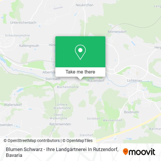 Blumen Schwarz - Ihre Landgärtnerei In Rutzendorf map
