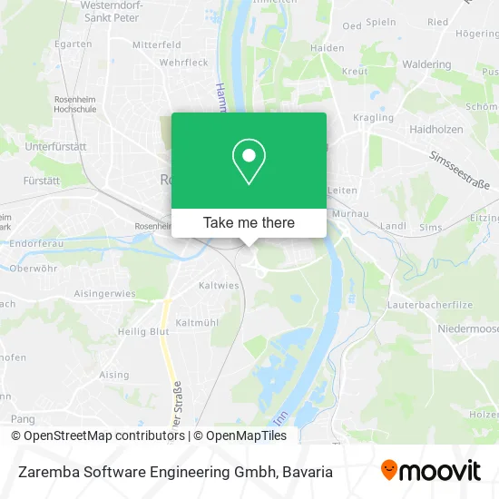 Карта Zaremba Software Engineering Gmbh