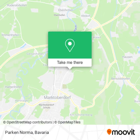 Карта Parken Norma