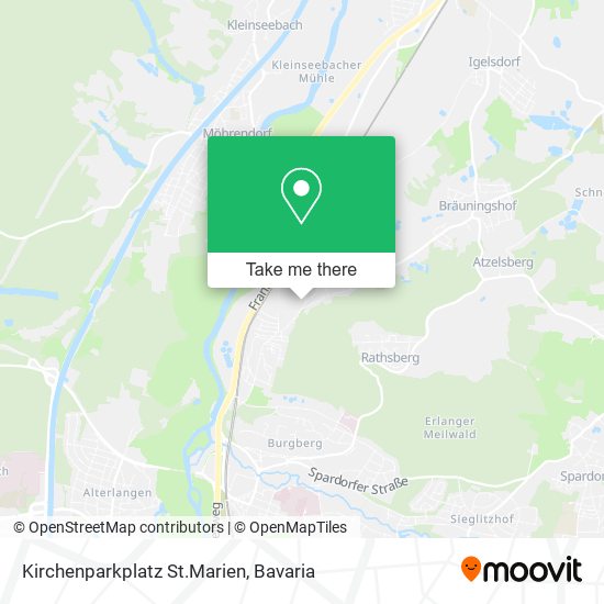 Kirchenparkplatz St.Marien map