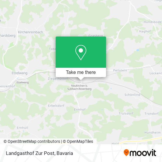 Landgasthof Zur Post map