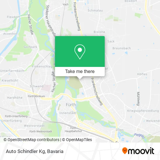 Карта Auto Schindler Kg