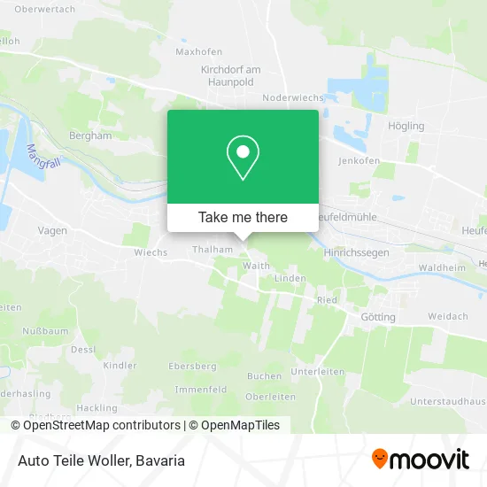 Карта Auto Teile Woller