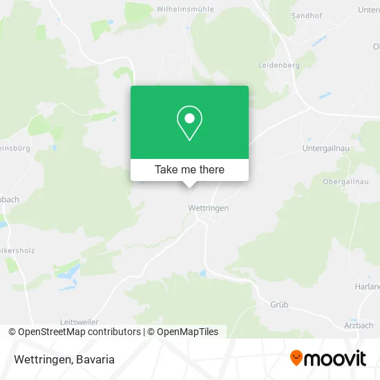 Карта Wettringen