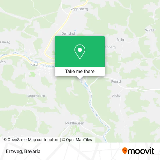 Карта Erzweg
