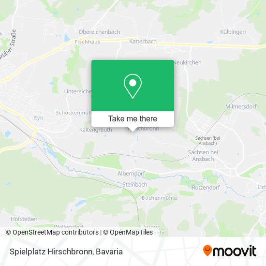 Spielplatz Hirschbronn map