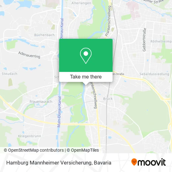 Карта Hamburg Mannheimer Versicherung