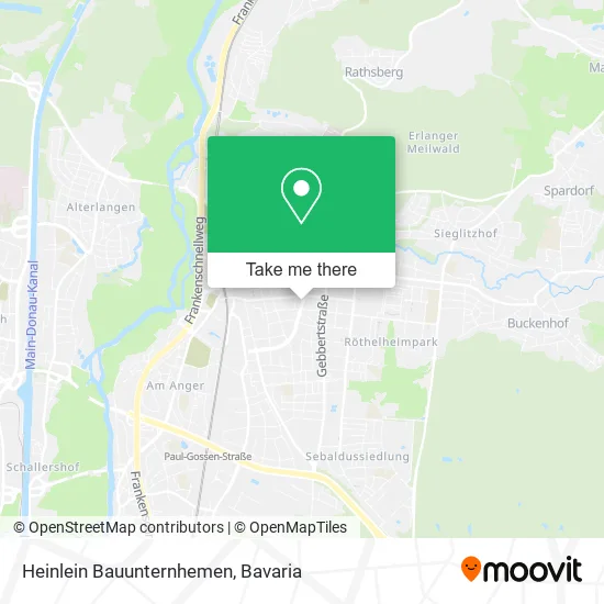 Карта Heinlein Bauunternhemen