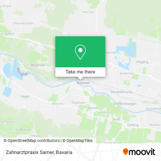 Карта Zahnarztpraxis Samer
