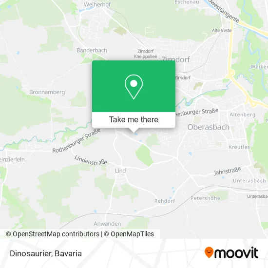 Карта Dinosaurier