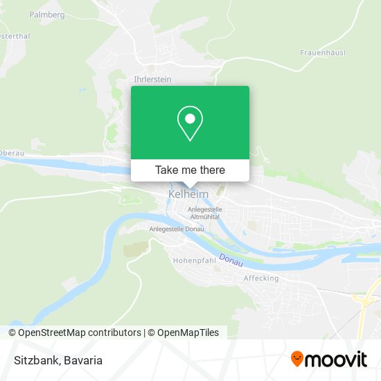 Sitzbank map