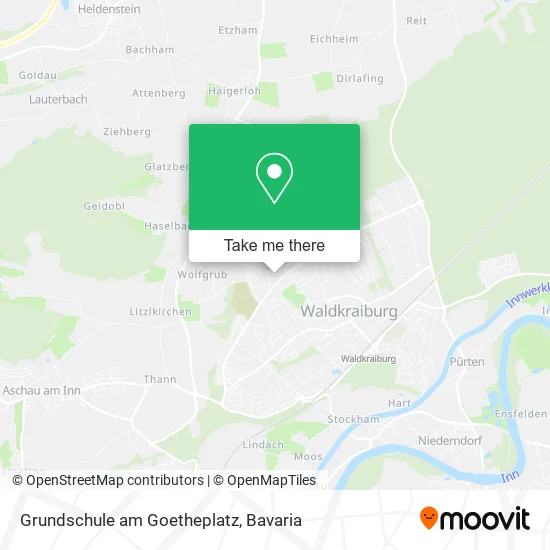 Карта Grundschule am Goetheplatz