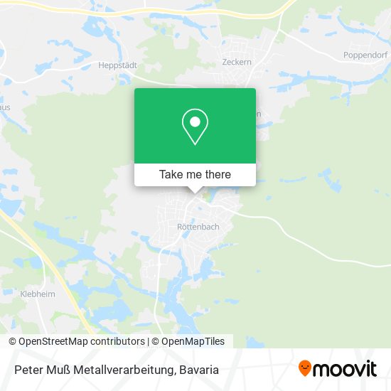 Peter Muß Metallverarbeitung map