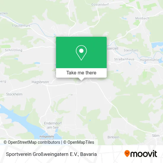 Карта Sportverein Großweingatern E.V.