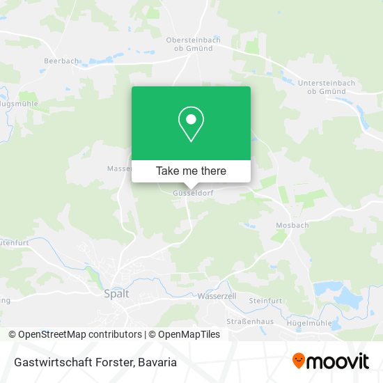 Gastwirtschaft Forster map