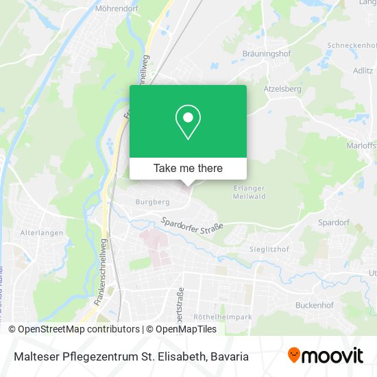Malteser Pflegezentrum St. Elisabeth map