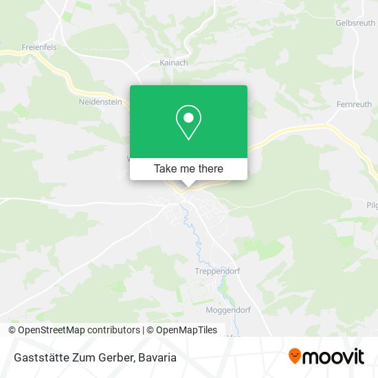 Gaststätte Zum Gerber map