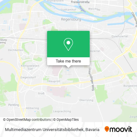 Карта Multimediazentrum Universitätsbibliothek