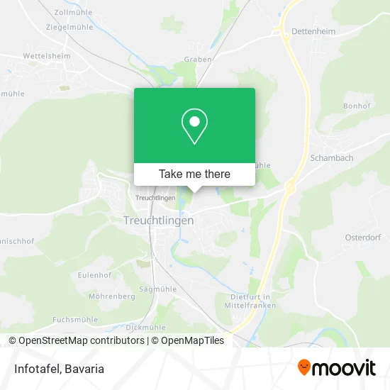 Карта Infotafel