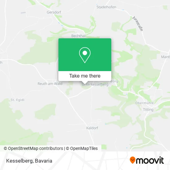 Карта Kesselberg