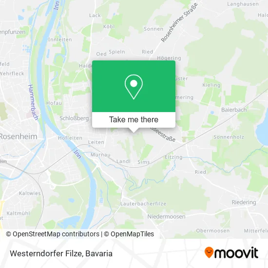 Карта Westerndorfer Filze