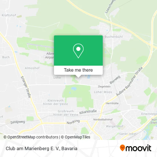 Карта Club am Marienberg E. V.