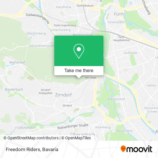 Карта Freedom Riders