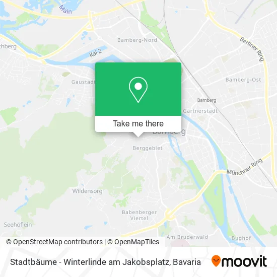 Карта Stadtbäume - Winterlinde am Jakobsplatz
