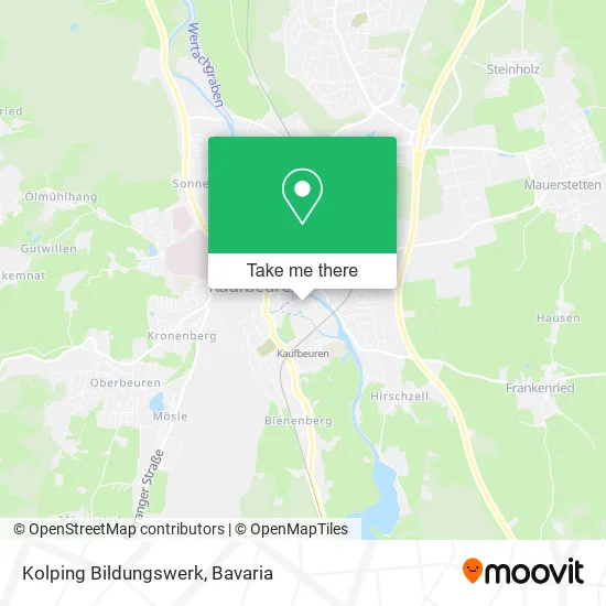 Карта Kolping Bildungswerk