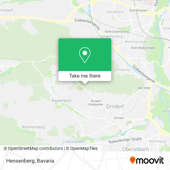 Карта Hensenberg