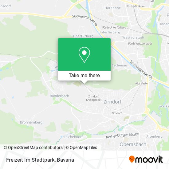 Карта Freizeit Im Stadtpark