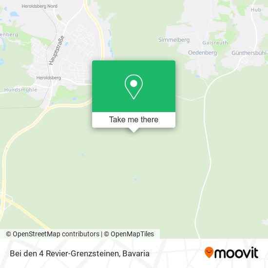 Карта Bei den 4 Revier-Grenzsteinen