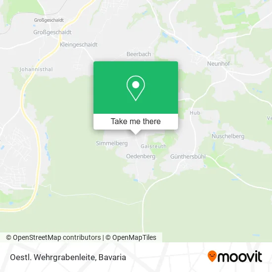 Карта Oestl. Wehrgrabenleite