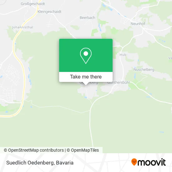 Карта Suedlich Oedenberg
