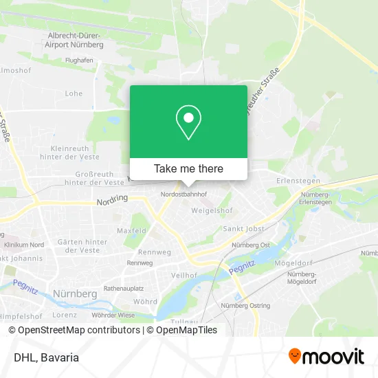 Карта DHL