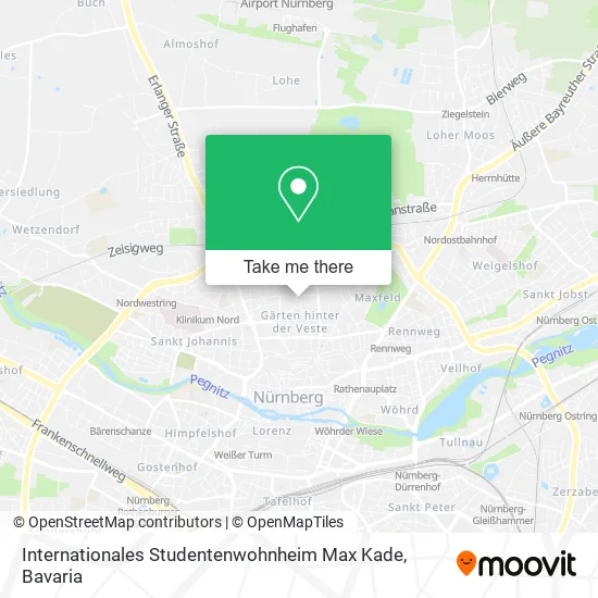 Карта Internationales Studentenwohnheim Max Kade