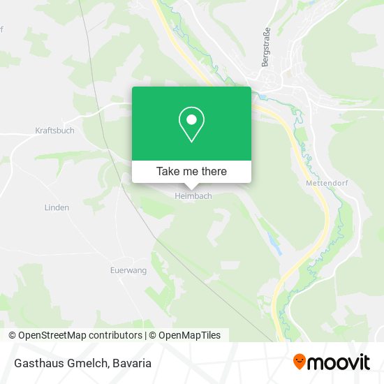 Gasthaus Gmelch map