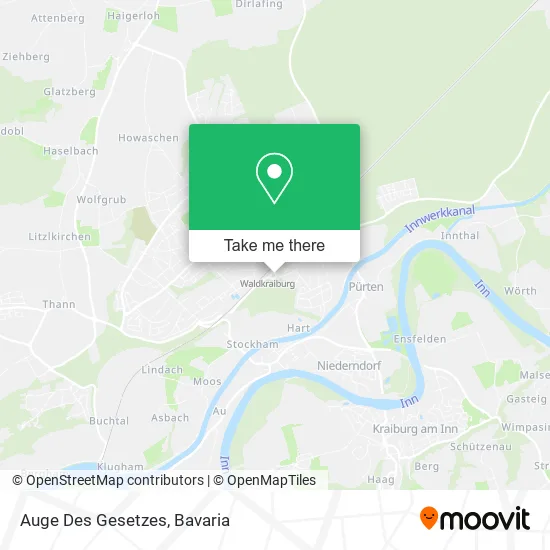 Карта Auge Des Gesetzes