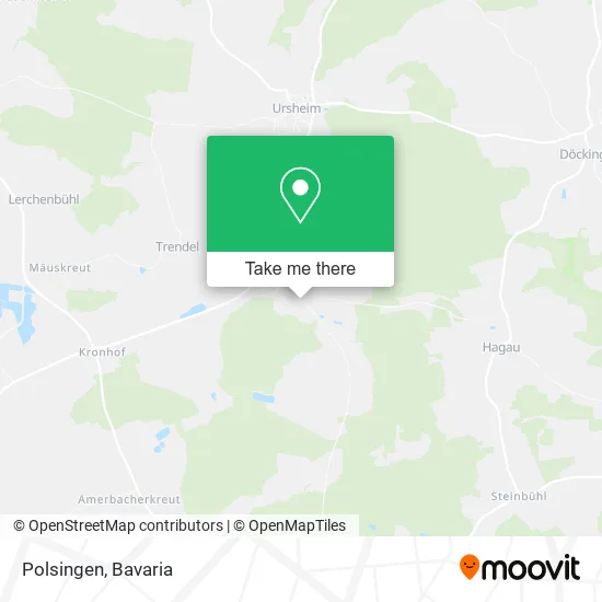 Карта Polsingen