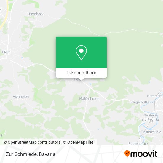 Zur Schmiede map