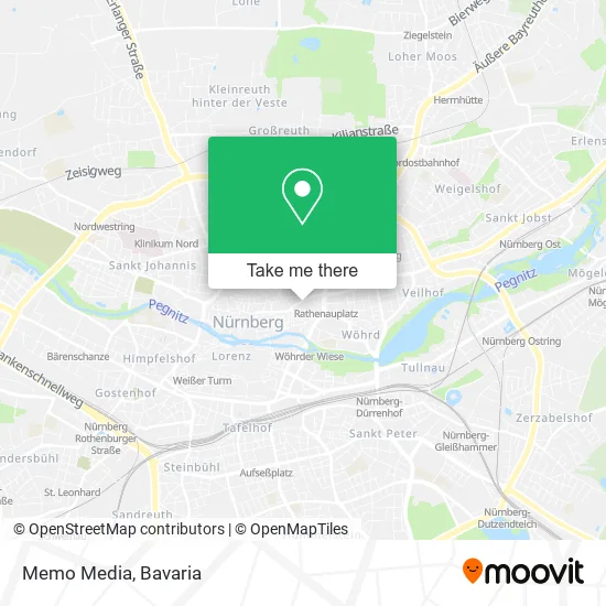 Карта Memo Media