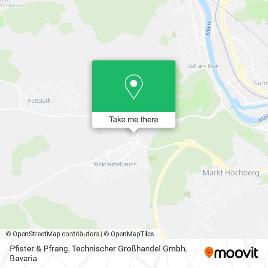 Pfister & Pfrang, Technischer Großhandel Gmbh map