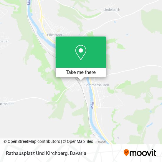 Rathausplatz Und Kirchberg map