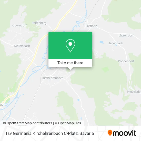 Карта Tsv Germania Kirchehrenbach C-Platz